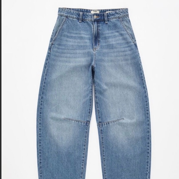 Cotton On Light Blue Wide-Leg Jeans - Picture 2 of 7